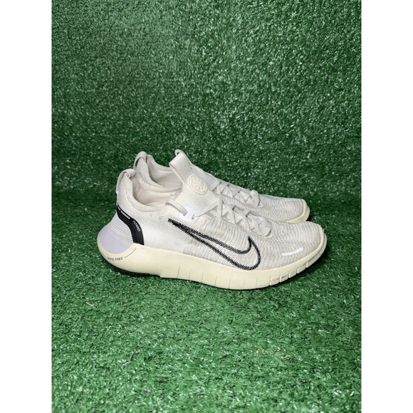 Nike Shoes - Nike Free RN Flyknit Next Nature Womens Size 8 Grey Black Running Shoes Sneakers